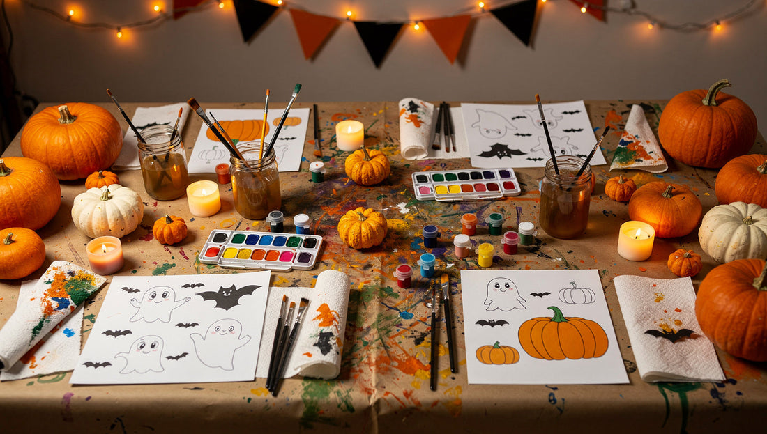 How to Host a Halloween Painting Party