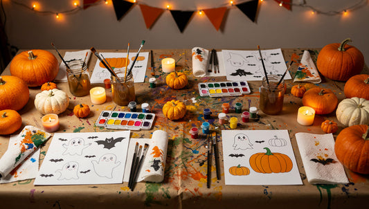 How to Host a Halloween Painting Party
