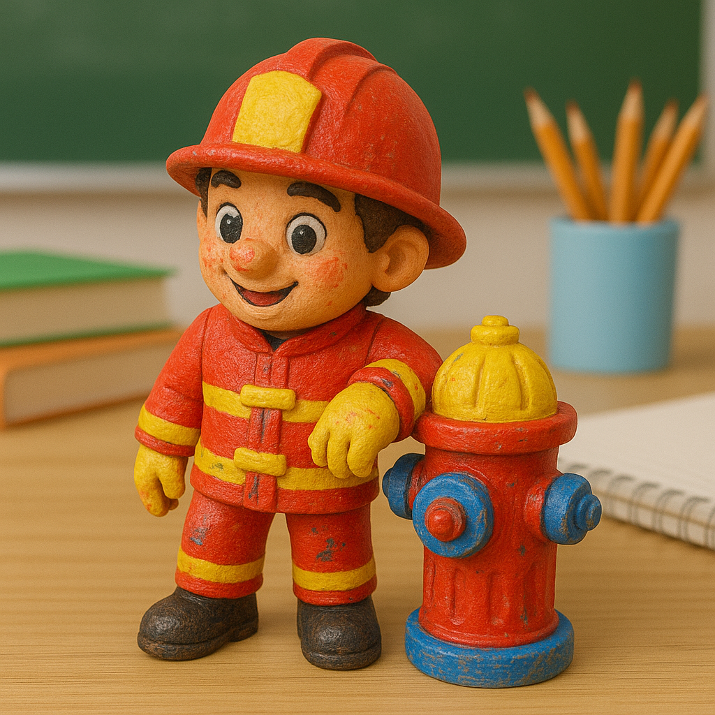 Firefighter Finn — The Brave Buddy